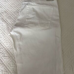 Nautica White Tapered Fit Jeans